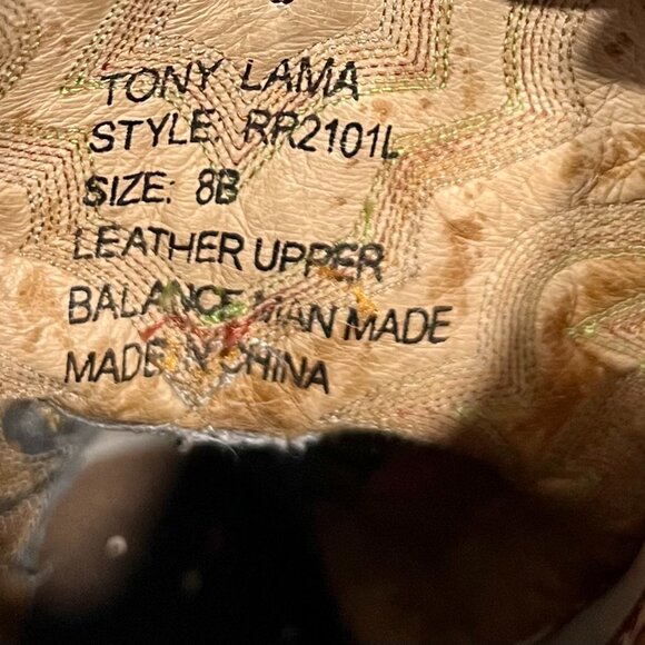 Women's Tony Lama Boots - Picture 4 of 5